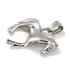 304 Stainless Steel Pendants STAS-Z097-11AS-2