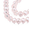 Electroplate Glass Beads Strands EGLA-A034-T8mm-A03-2