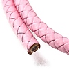 Braided Leather Cord with Core WL-F009-B06-6mm-2