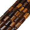 Natural Tiger Eye Beads Strands GG-CBA5B6F-C01-01-2