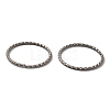 304 Stainless Steel Open Jump Rings Twist Ring STAS-L262-37D-P-1