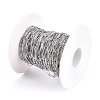 Tarnish Resistant 304 Stainless Steel Paperclip Chains CHS-F010-01C-P-01-4