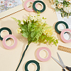 8 Rolls 2 Colors Paper Floral Tape for Bouquet Stem Wrap AJEW-CN0005-47-4