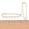 Iron Safety Pins Brooch Findings RN-CBAB9AC-01G-3
