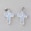 Synthetic Opalite Pendants G-J354-10-2