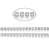 Iron Rhinestone Strass Chains CH-YW0003-01A-NF-4