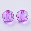Transparent Acrylic Beads X-TACR-Q257-6mm-V48-2