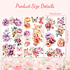 3 Sheets 3 Styles PVC Waterproof Decorative Stickers DIY-WH0404-041-2