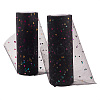 Heart Glitter Sequin Deco Mesh Ribbons OCOR-BC0007-27-1