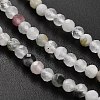 Natural Rainbow Moonstone Beads Strands G-RM2025-A15-3mm-4
