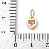 Brass Micro Pave Cubic Zirconia Pendants KK-H204-01KCG-02-3