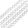 Brass Twisted Chains CHC-Q001-4x3mm-P-1