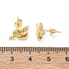Brass Stud Earrings KK-CBA30C7-07G-5