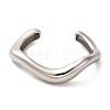 304 Stainless Steel Cuff Bangles BJEW-Q773-04P-2