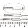 304 Stainless Steel Paperclip Chains CHS-A016-08P-A-2