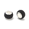 Rondelle Polymer Clay European Beads FIND-U001-01R-1