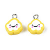 Handmade Polymer Clay Charms LS-CLAY-N006-37B-01H-2