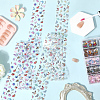 10 Rolls PET Sticker Tapes AJEW-WH20020-246A-12-3