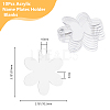 10Pcs Acrylic Big Pendants OACR-DC0001-23B-2