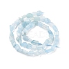 Natural Aquamarine Beads Strands X-G-D0004-A02-04-5