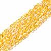 Synthetic Moonstone Beads Strands G-E573-02A-12-1