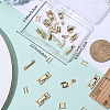 18 Sets 3 Styles Eco-Friendly Brass Watch Band Clasps KK-BBC0008-43-3
