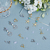 20Pcs 2 Colors 316 Stainless Steel Clip-on Earring Findings STAS-BBC0007-26-3