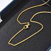 1.5MM Brass Wheat Chain Necklaces for Women KK-CBA4FD4-08G-2