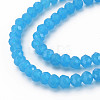 Glass Beads Strands EGLA-A044-J6mm-D09-3