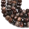 Natural Petrified Wood Beads Strands G-C259-A28-5x8mm-4
