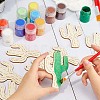Unfinished Wooden Pendant Ornaments DIY-WH0401-79-6