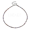 Glass Beaded Necklace NJEW-Z029-05L-1