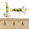 ABS Plastic Imitation Pearl Pendants KK-C046-01A-3