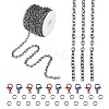 DIY Chain Jewelry Set Making Kit STAS-SZ0002-26-1