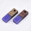 Resin & Wood Pendants X-RESI-S358-19F-2