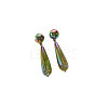 Teardrop Resin Dangle Stud Earrings WGCAAC8-01-2