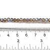 Electroplate Transparent Glass Beads Strands LS-EGLA-A035-T4mm-L16-4
