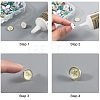 Flatback Glass Cabochons for DIY Projects GGLA-PH0005-12mm-06D-6