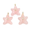 Natural Rose Quartz Pendants G-H353-01G-07-1