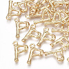 Brass Pendants KK-S348-331P-1