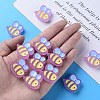 Transparent Acrylic Beads MACR-S374-06B-03-5
