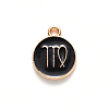 Alloy Enamel Pendants ENAM-S124-01A-08B-2