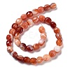 Natural Banded Agate Beads Strands G-G172-02A-3