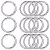 10Pcs Alloy Spring Gate Rings FIND-SP0001-38P-1