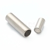 304 Stainless Steel Magnetic Clasps with Glue-in Ends STAS-B017-01A-P-2
