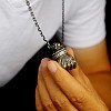 Vintage Alloy Power Boxing Fist Pendant Necklaces for Unisex WG4F7FC-01-5