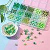 375Pcs 15 Styles Acrylic Beads MACR-YW0002-59B-5