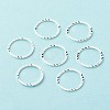 Brass Linking Rings KK-F831-018D-S-RS-1