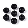 Spray Painted Round Natural Schima Wood Beads LS-WOOD-A018-12mm-03-1-1