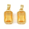 Brass & Glass Pendants GL-CBA96FD-02G-2